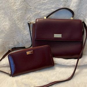 Kate Spade crossbody and wallet set